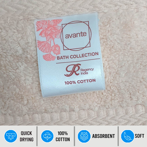 Avante Bath Towel Set-Soft Pink